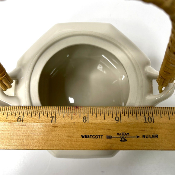 Otagiri Japan Tea Set Golden Mist Teapot With 4 Cups and Lid Holds 24oz Beige - Picture 14 of 16